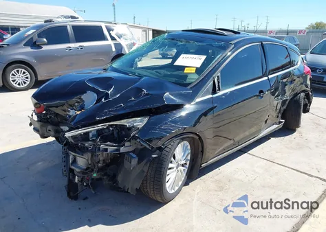 2017 Ford Focus Titanium из США, поврежденный, VIN 1FADP3N25HL309892